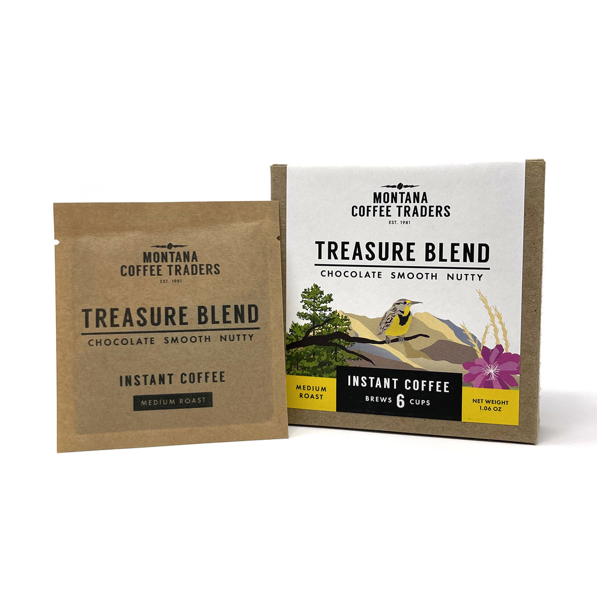 Treasure Blend Instant Coffee, Montana Coffee Traders Kalispell