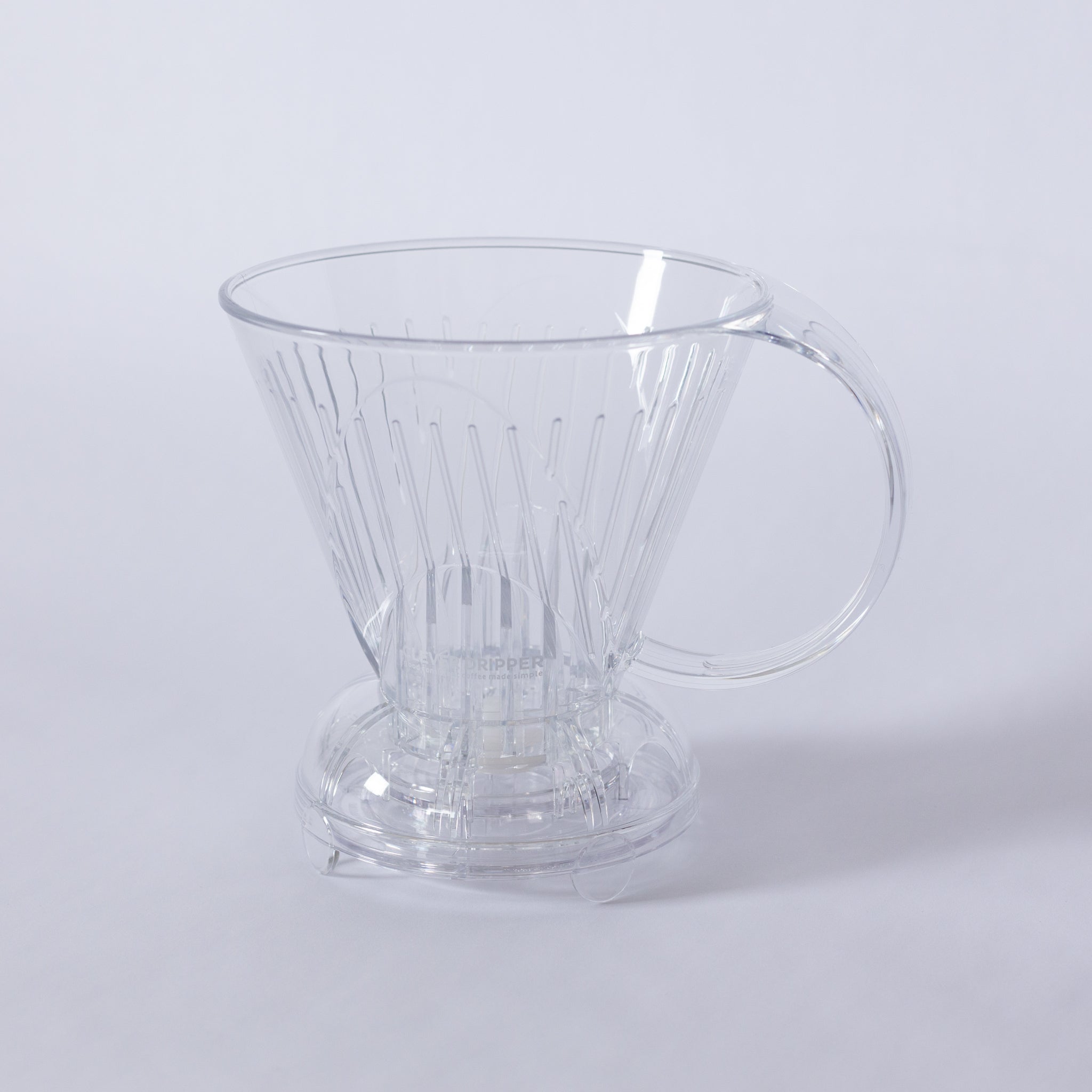 Coffee brewer on white background