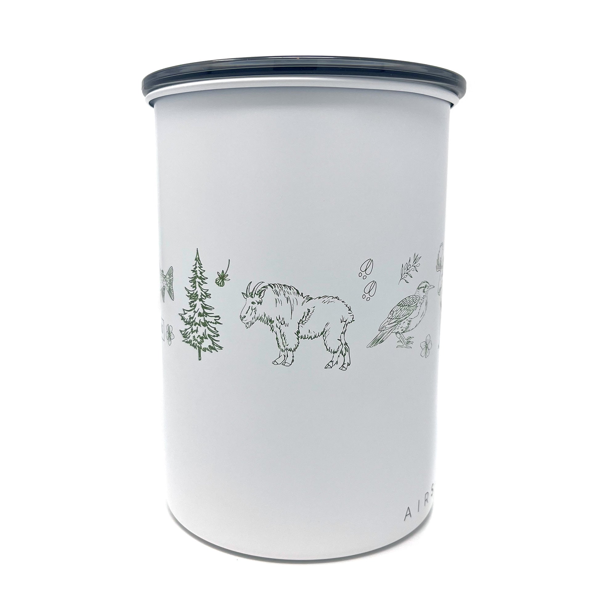 Airscape Coffee Storage Container 64oz - White – Montana Coffee